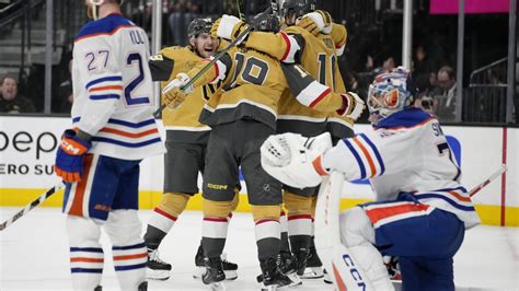 Golden Knights have Oilers on the brink of elimination heading into Game 6 of series